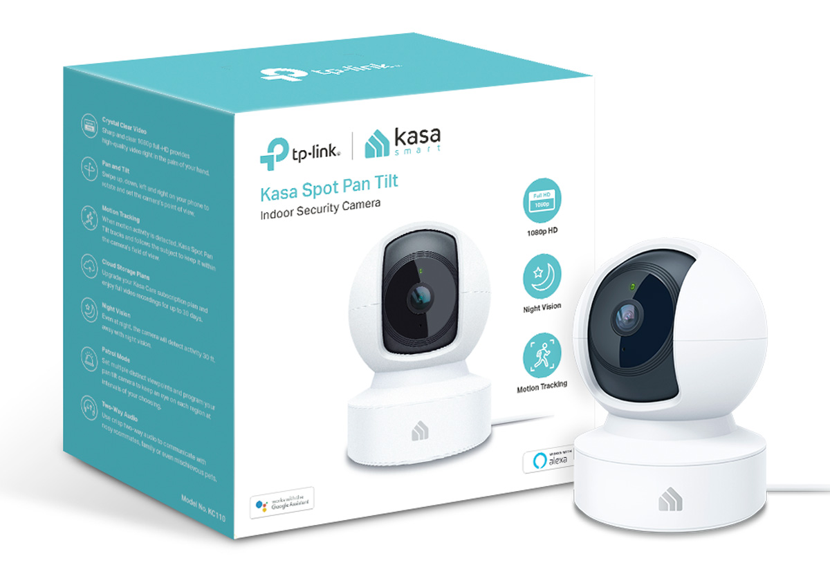 TP-Link Kasa Spot Pan Tilt KC110, cámara de seguridad inteligente 3 oficial TP-Link Kasa Spot Pan Tilt KC110 precio