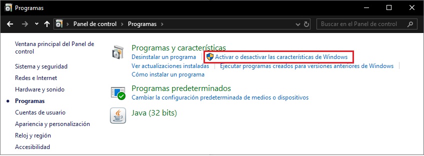 Como activar el sandbox de Windows 10 2