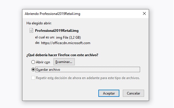 Cómo descargar y usar el archivo de instalación de Office 3