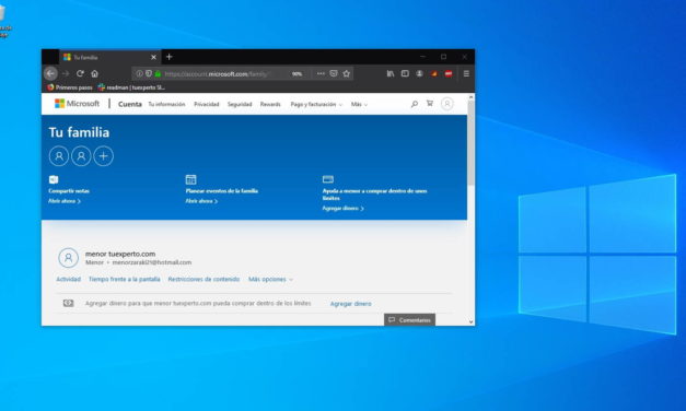 Cómo usar el control parental de Windows 10