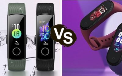 Comparamos la Honor Band 5 vs Xiaomi Mi Band 4