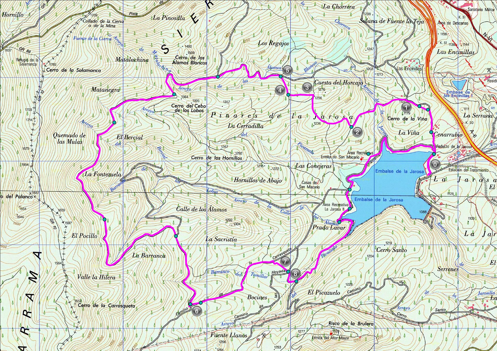 embalse jarosa