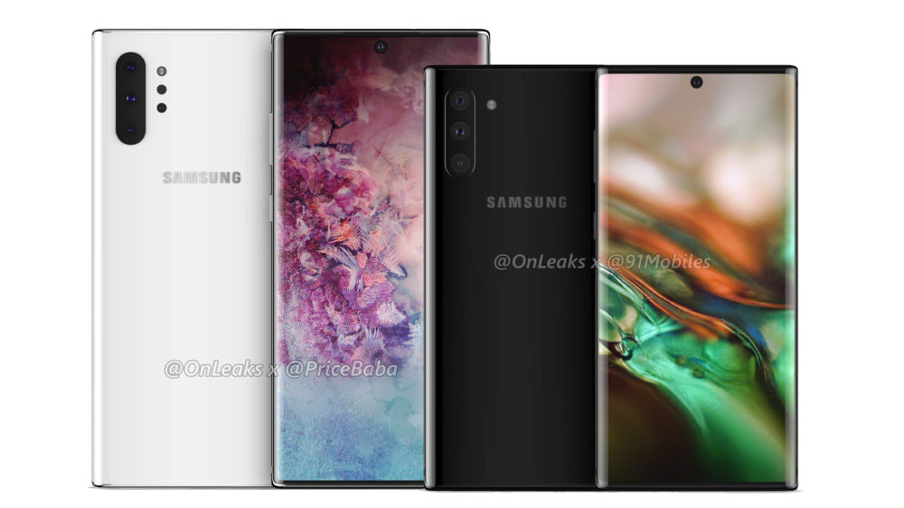 Estas podrían ser las características finales del Samsung Galaxy Note 10 y Galaxy Note 10+ 