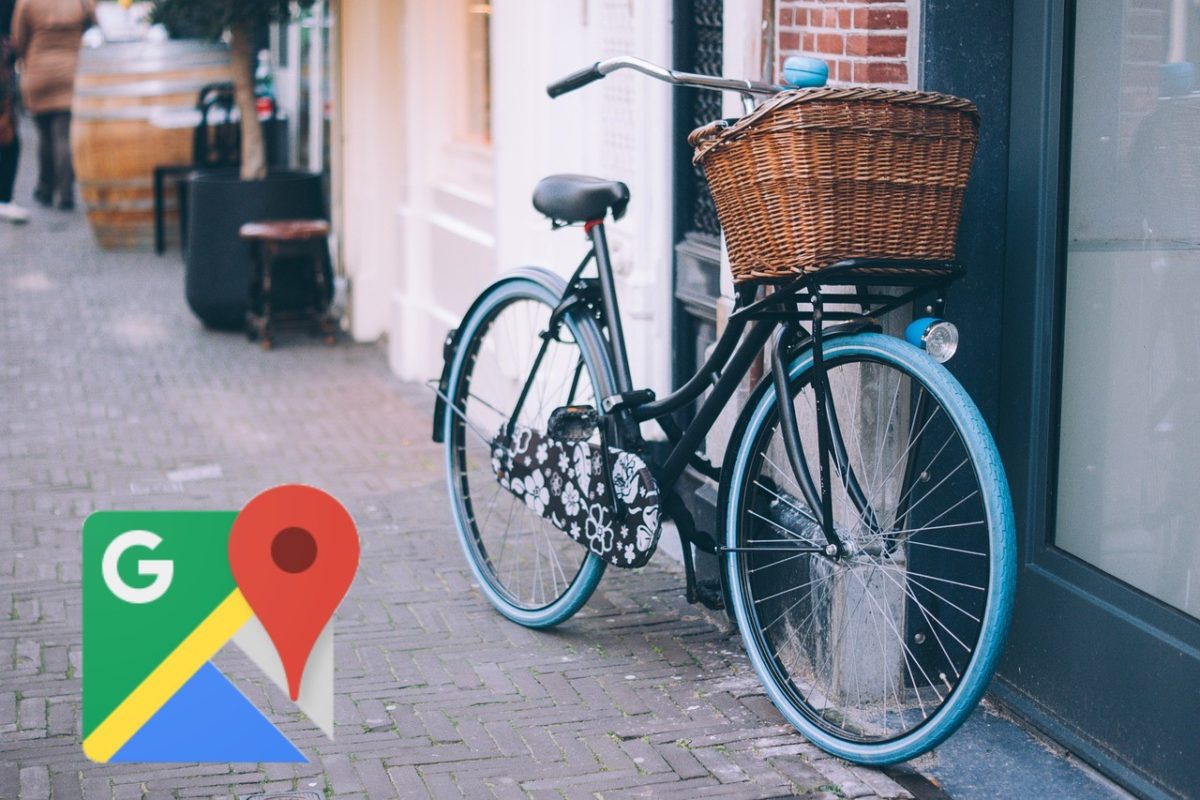 google maps alquiler bici