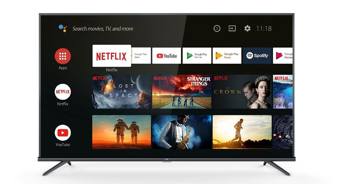 TCL EP68, EP66 y EP64, televisores 4K con HDR y Android TV 9.0