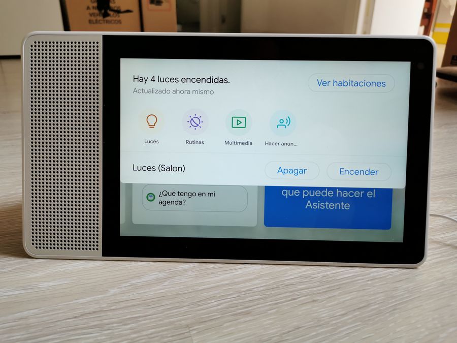 Lenovo Smart Display con google home