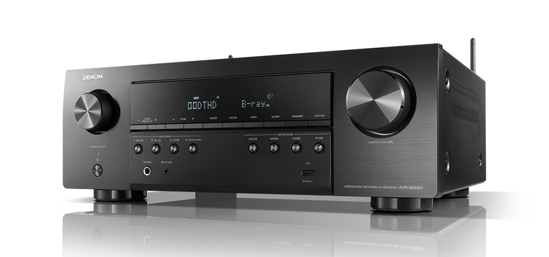 nuevos receptores AV de Denon para 2019 AVR-S650H