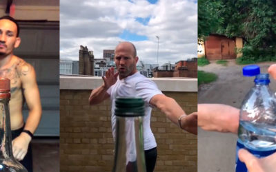Bottle Cap Challenge, botellas y patadas en un nuevo reto viral de Internet