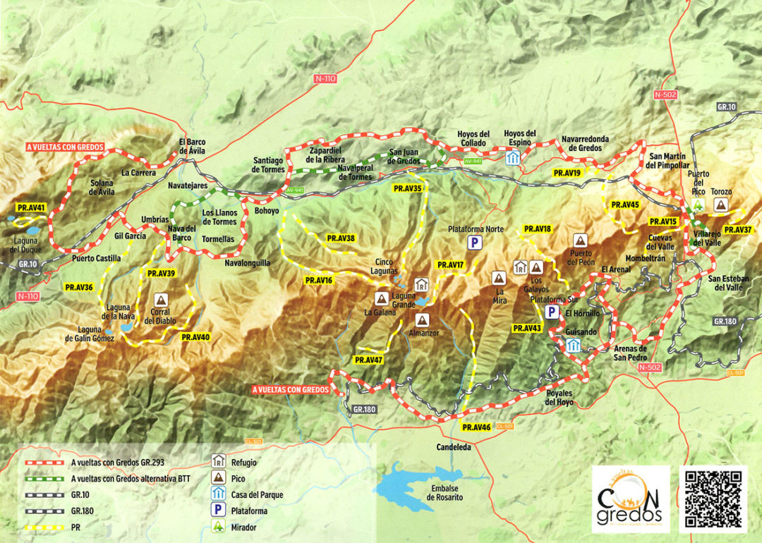 Más de 50 planos de rutas