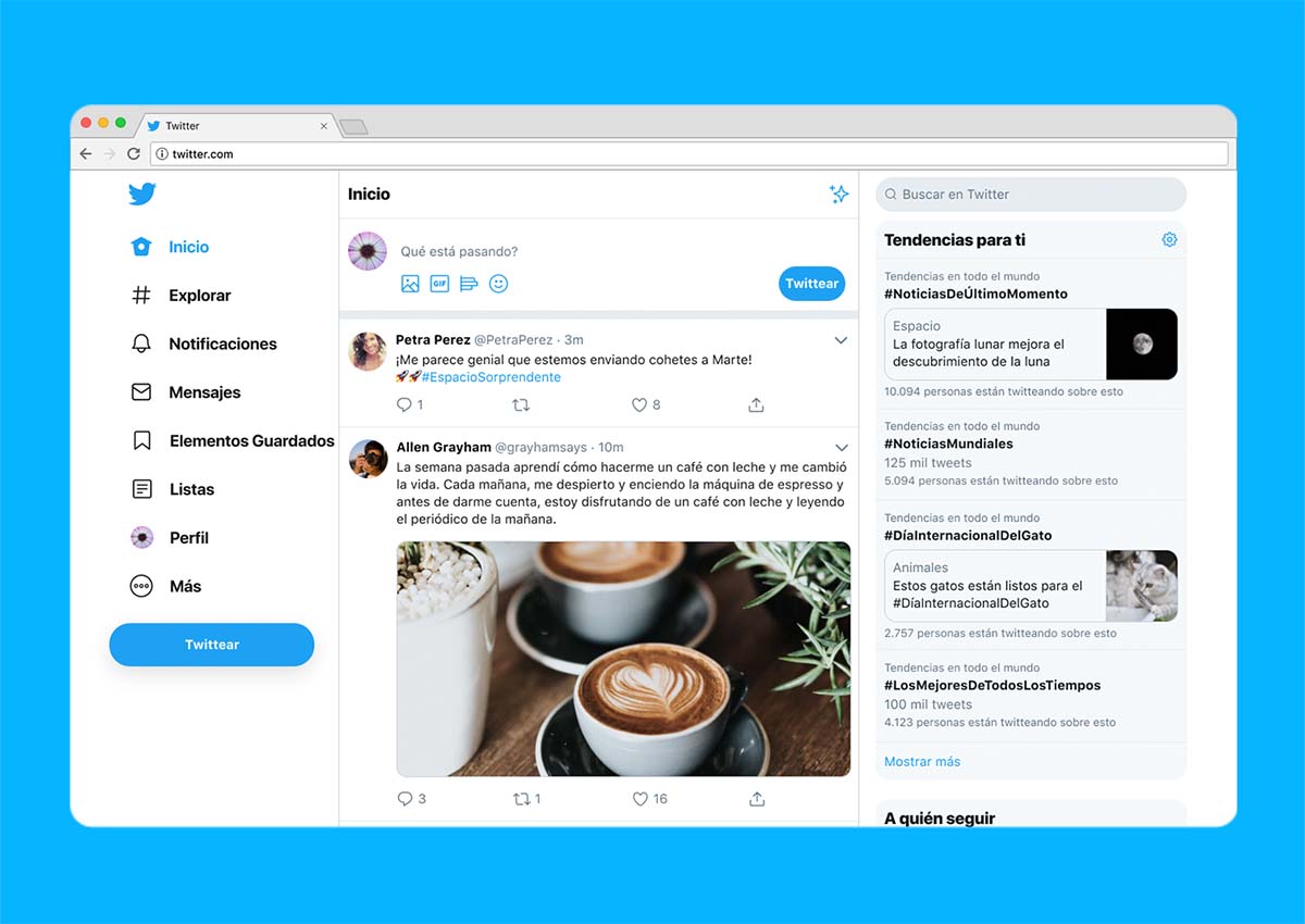 Twitter.com, así es el nuevo diseño y funciones de Twitter 1