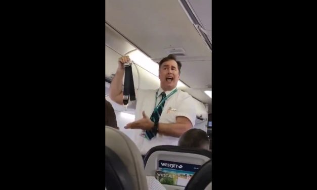 El divertido video del azafato que acumula miles de retuits en Twitter