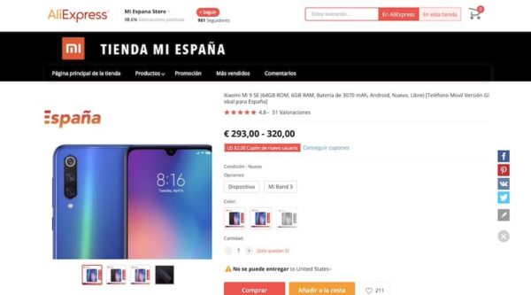 aliexpress vs aliexpress plaza espana 0