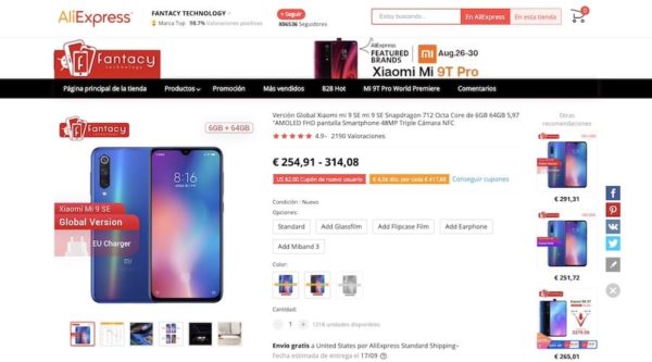 aliexpress vs aliexpress plaza espana 1