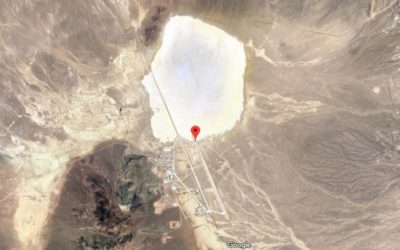 Cómo visitar el Área 51 a través de Google Maps