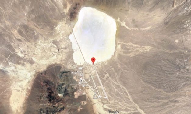 Cómo visitar el Área 51 a través de Google Maps