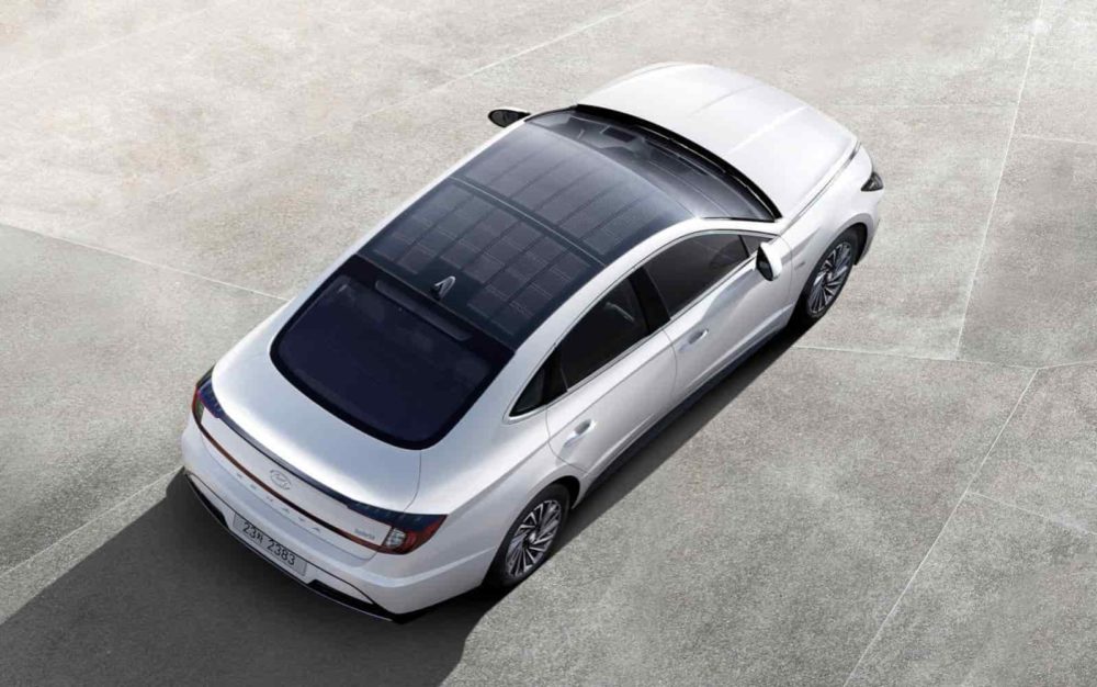 Así es el primer coche de Hyundai con techo con panel solar