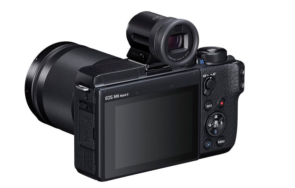 Canon EOS M6 Mark II, cámara mirrorless con visor opcional