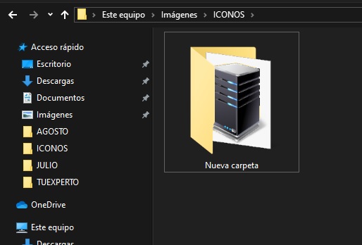 Cómo personalizar y cambiar los iconos de Windows 10 6