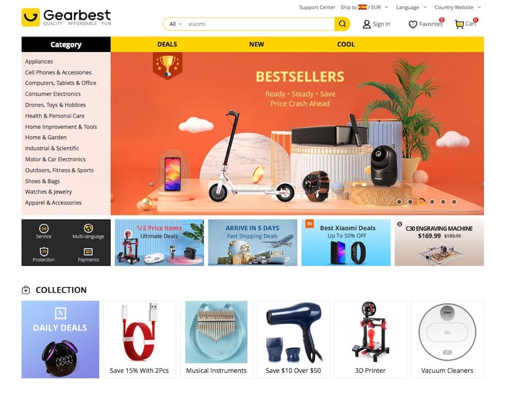 Gearbest, ¿es fiable comprar en esta tienda online china? 1 Gearbest, ¿es fiable esta tienda online china?