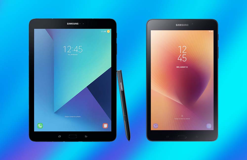 galaxy tab s3 tab a 2017 android 9 pie