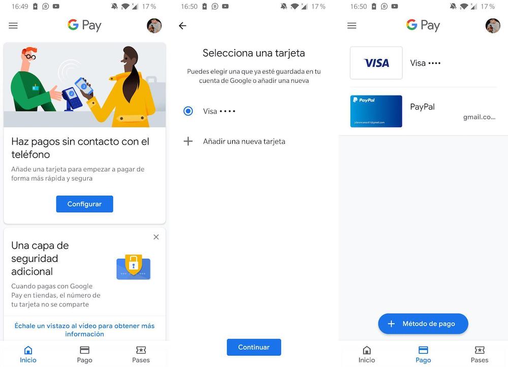 google pay bancos compatibles tarjetas