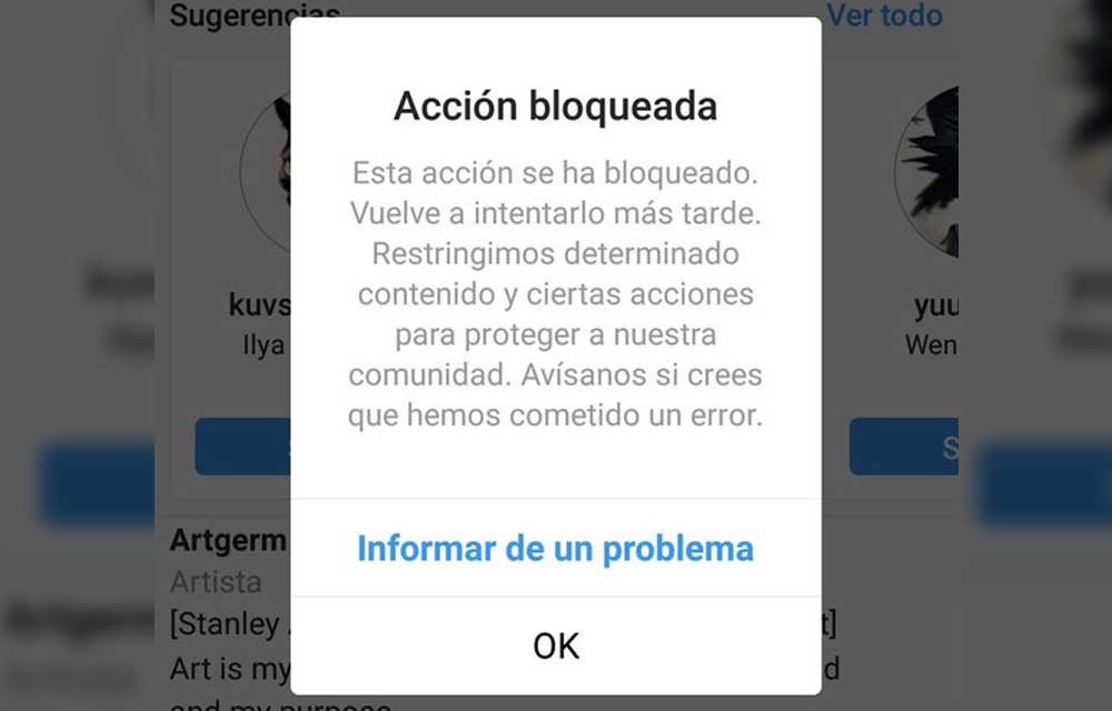 Instagram no me deja seguir a nadie: así puedes solucionarlo