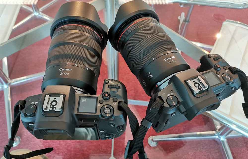 Canon RF 15-35 mm y 24-70 mm f/2.8L, nuevos objetivos para EOS R