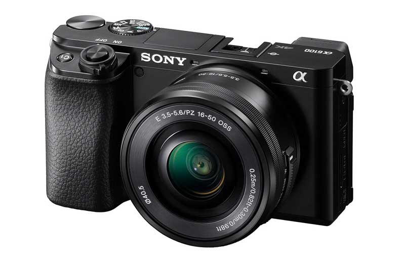 lanzamiento Sony A6600 y A6100 frontal A6100