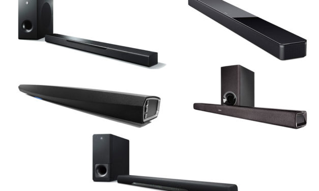 Las 5 mejores barras de sonido de Yamaha, Bose y Denon