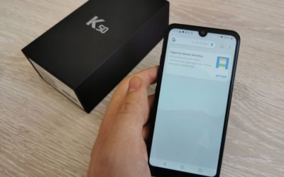 5 características clave del móvil LG K50
