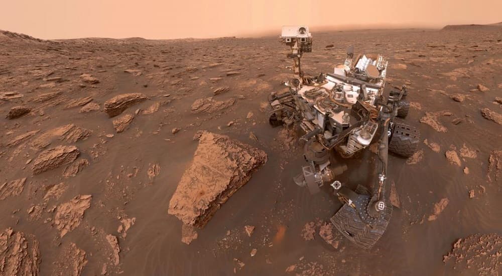 Los microbios de Marte podrían desplazarse en partículas de polvo