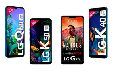 Los mejores móviles de LG por menos de 300€