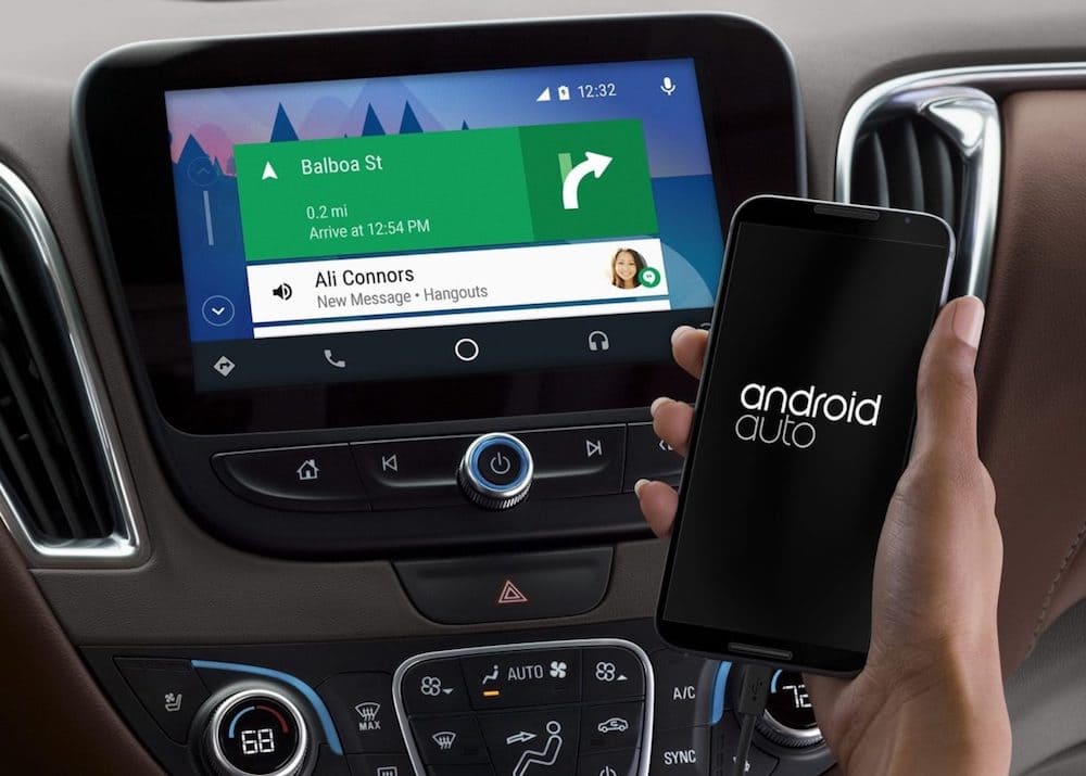 radio compatible android auto coche