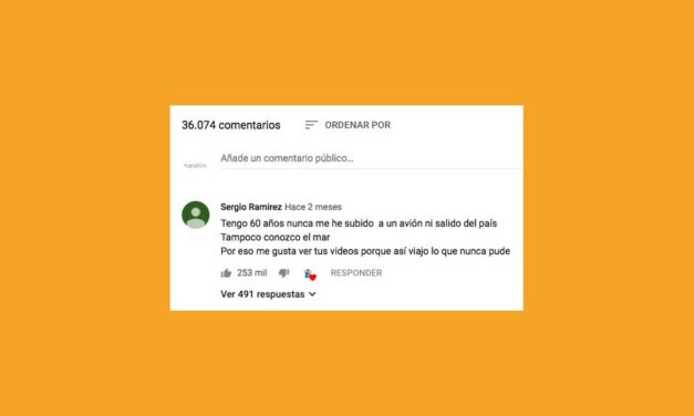 Sergio Ramírez, el hombre más buscado de YouTube gracias a Luisito Comunica