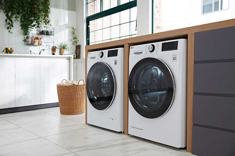 5 claves de las lavadoras inteligentes de LG eficiencia