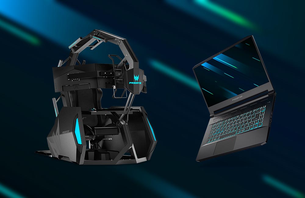 abortar tener Trivial Acer Predator Triton 300 y Thronos Air, nuevo portátil y silla gaming de  Acer