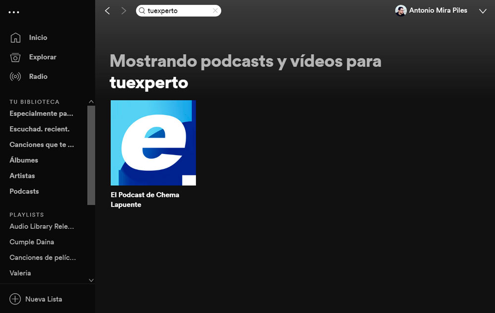 Cómo añadir un podcast a una lista de Spotify