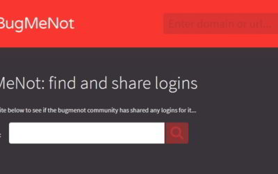 Cómo usar BugMeNot para evitar registrarte en un sitio web