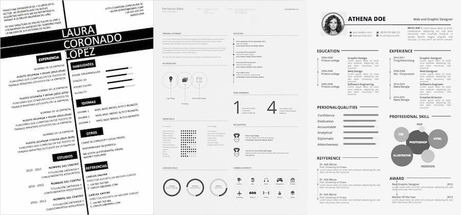 curriculum vitae creativo