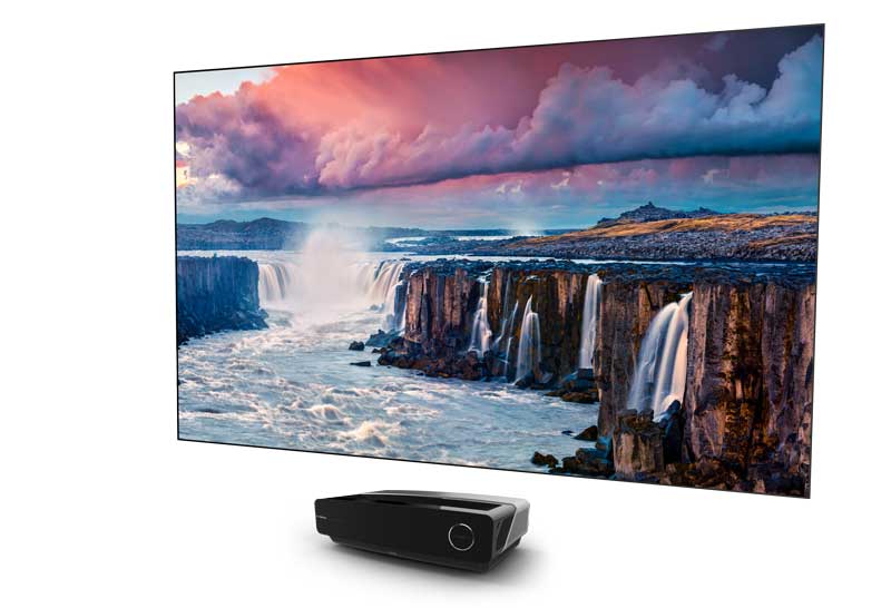 Hisense muestra el primer televisor ULED XD y dos Laser TV 4 lanzamiento 100L5 Sonic Screen Laser TV