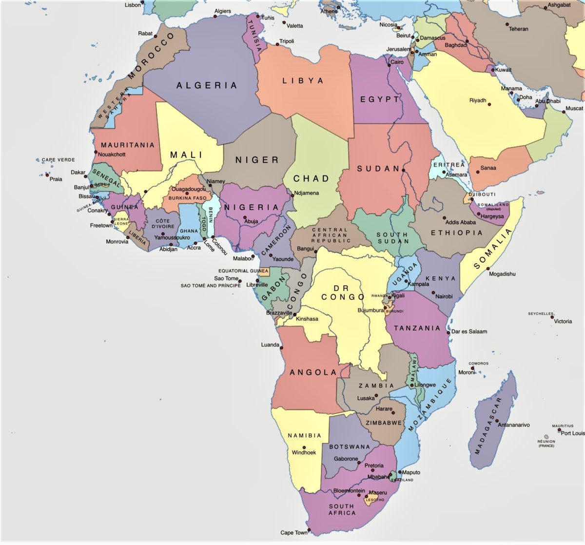 Mapas del mundo 2019, más de 200 imágenes para imprimir 2