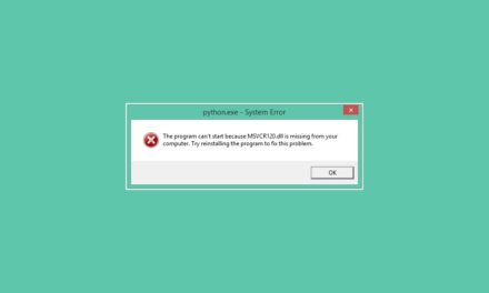 Cómo solucionar el error Falta archivo MSVCR120.dll en Windows