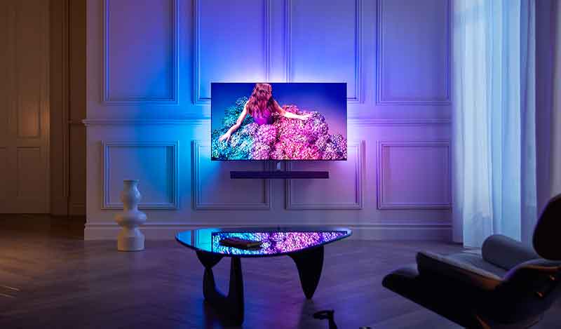 Philips OLED+934, televisor OLED con sistema de sonido Dolby Atmos 7 oficial Philips OLED+934 precios