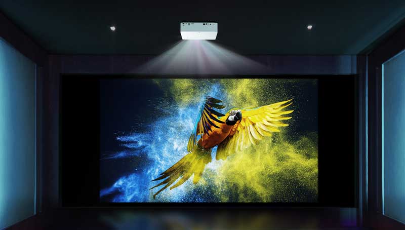 proyector LG HU70LA CineBeam pantalla