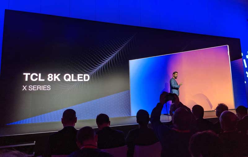 TCL 8K QLED X, televisor con resolución 8K e Inteligencia Artificial 2 televisores TCL 8K QLED X