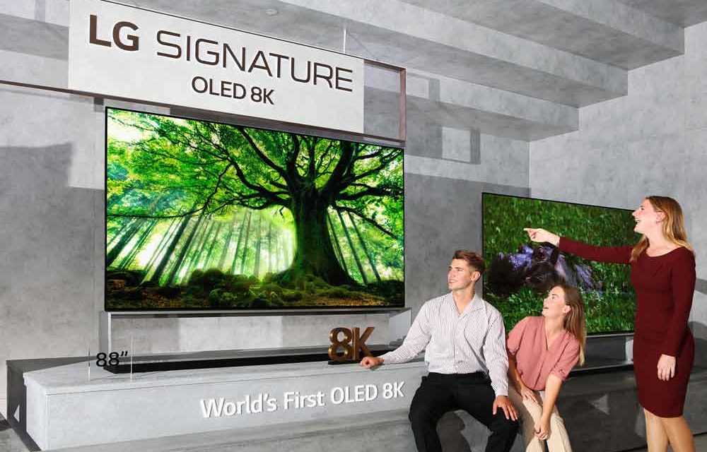 Los televisores 8K OLED y NanoCell de LG llegan al mercado