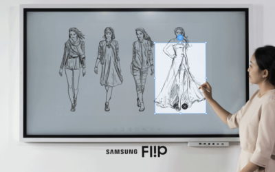 Esto es todo lo que puede hacer la nueva pantalla inteligente Samsung Flip 2