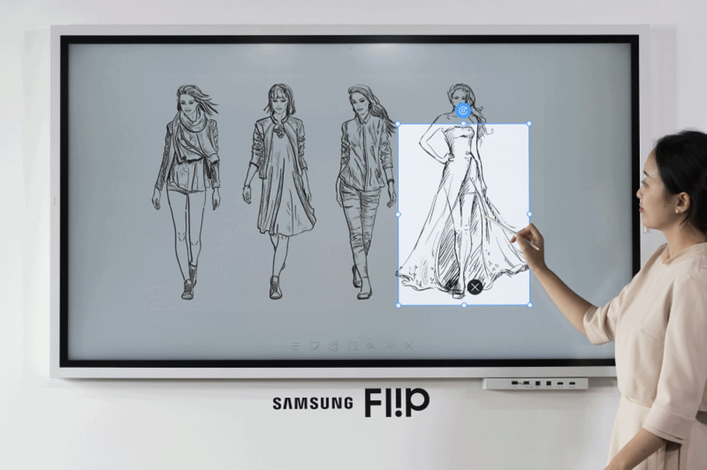 Esto es todo lo que puede hacer la nueva pantalla inteligente Samsung Flip 2