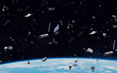 ¿Cuánta basura espacial hay flotando alrededor de la tierra?