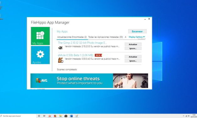 Cómo mantener tus programas actualizados con FileHippo App Manager